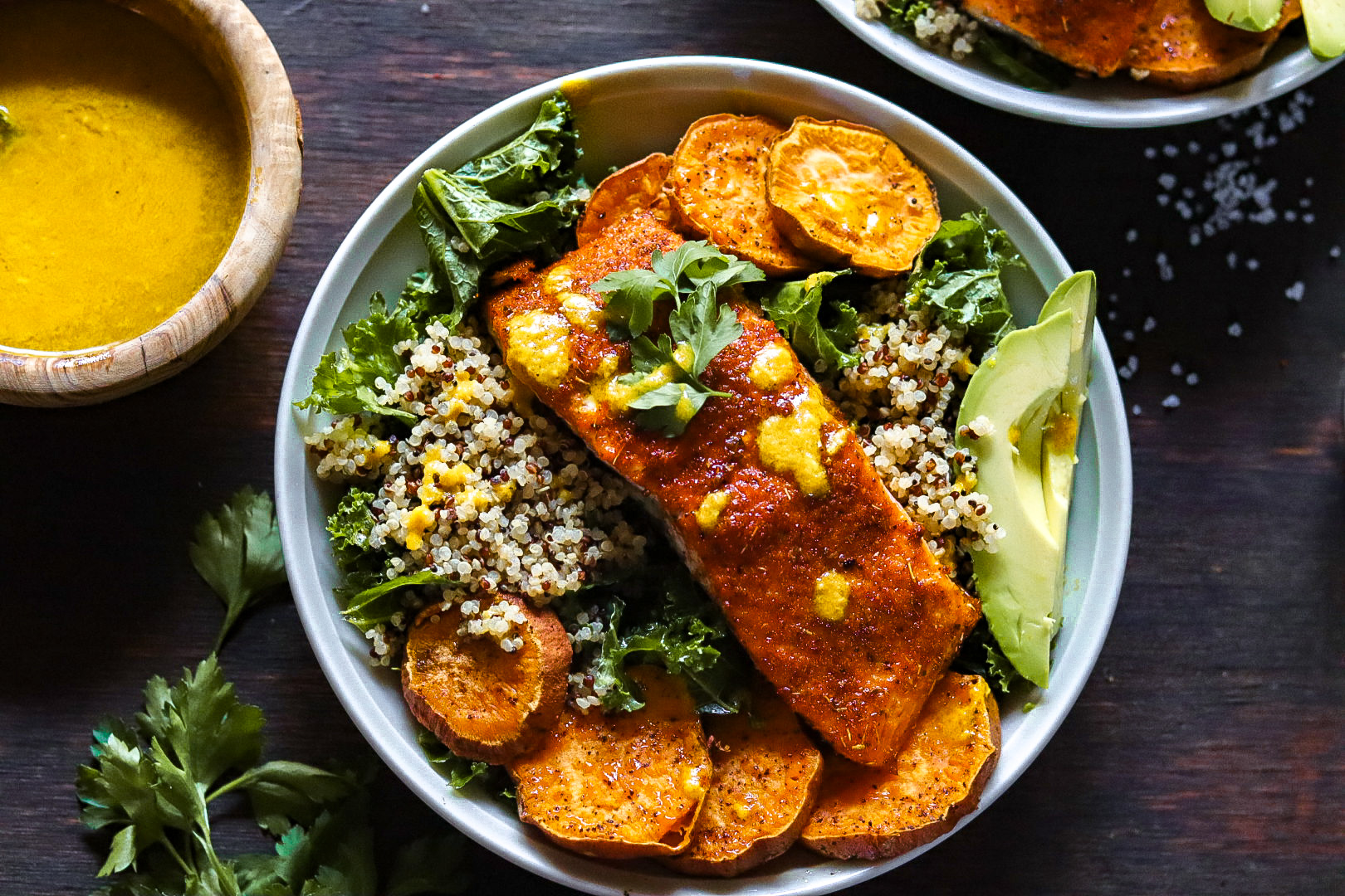 Salmon Quinoa Bowl